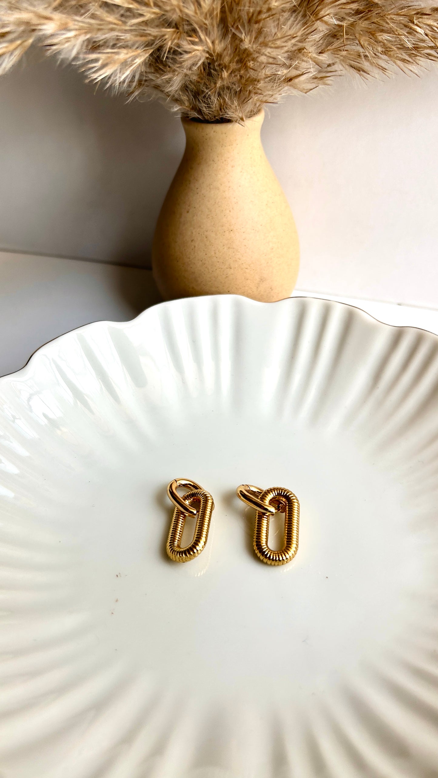 Double hoops earrings