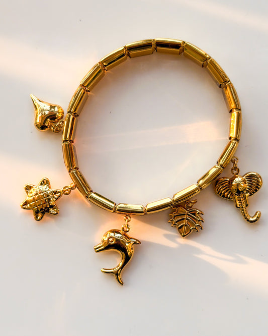 Sunshine Italian charm bracelet