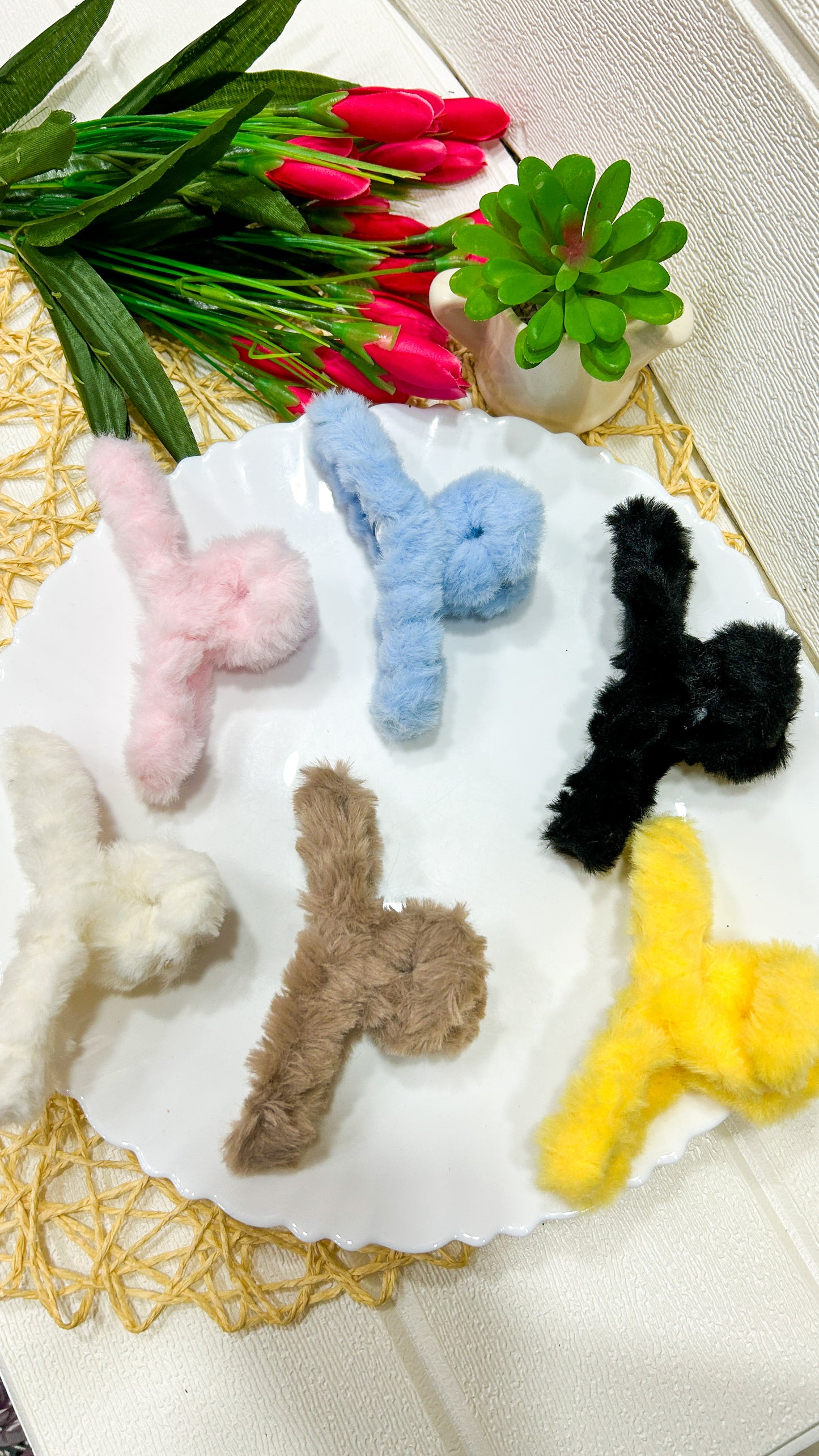 T shape Fur claw clip Large