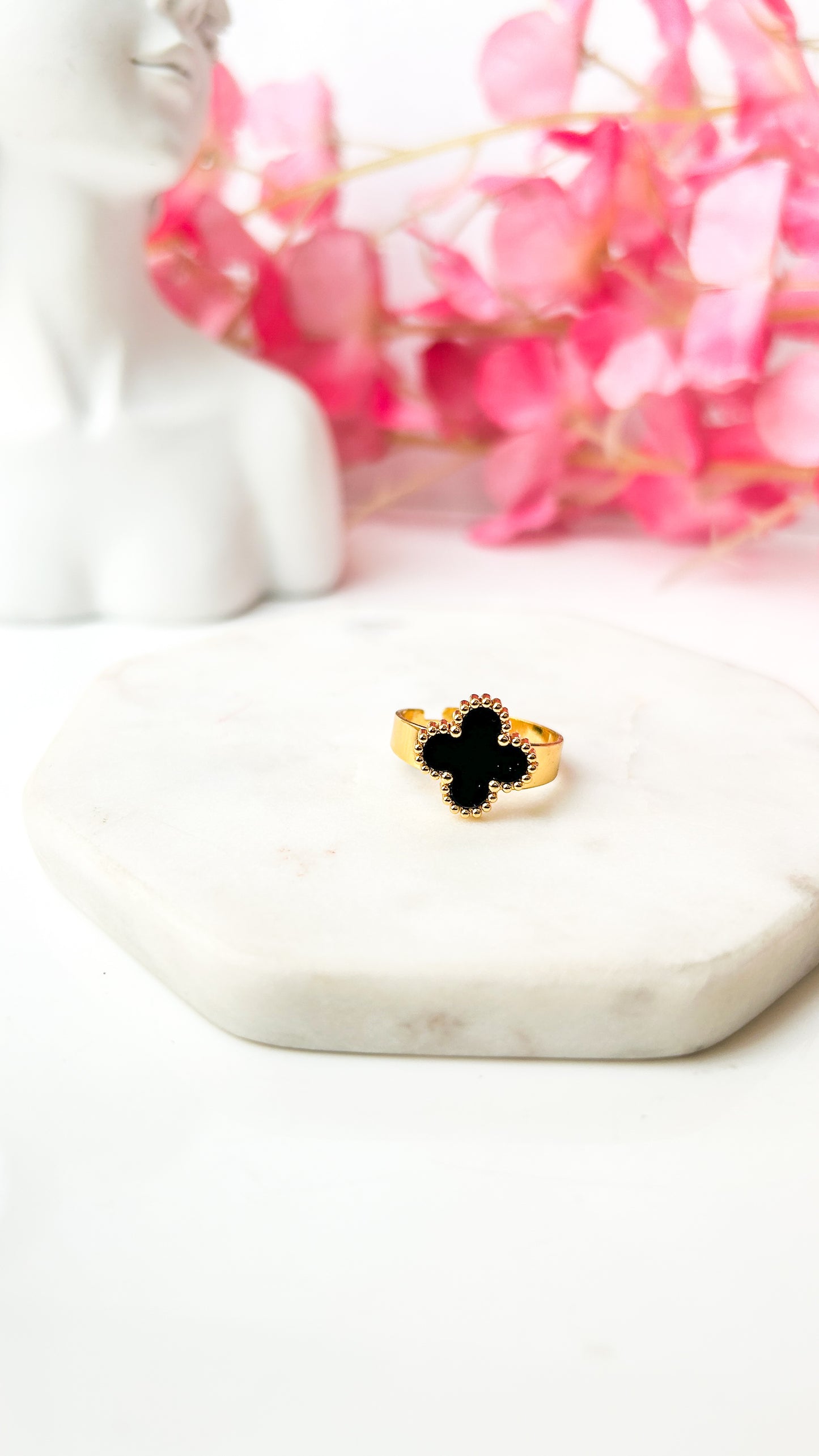 Black Clover adjustable ring