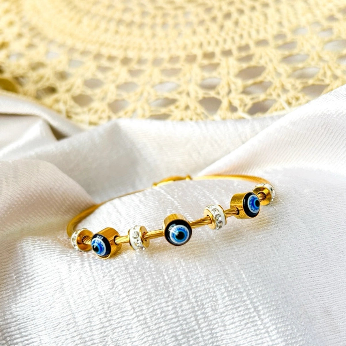 Evil eye bracelet