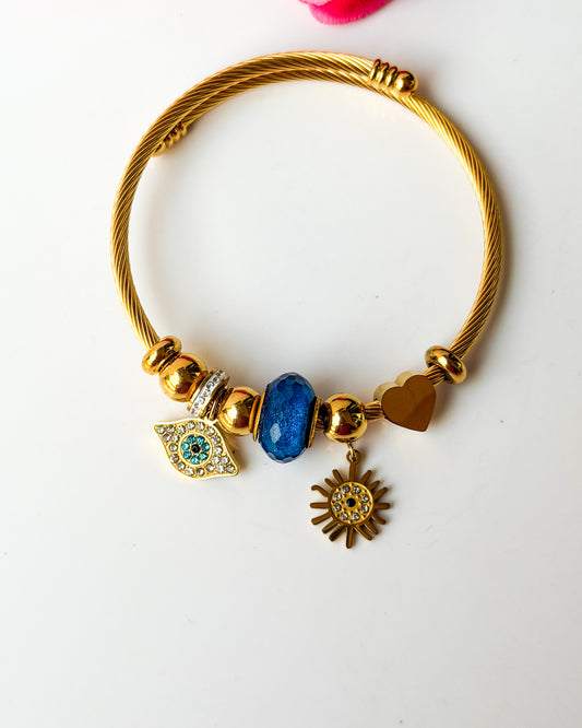 Evil eye charm Bracelet