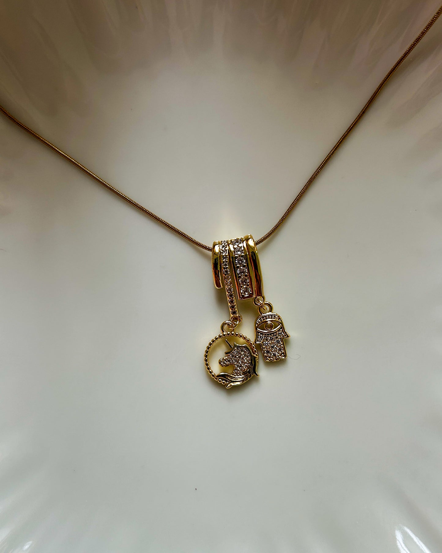Unicorn charm necklace 2.0