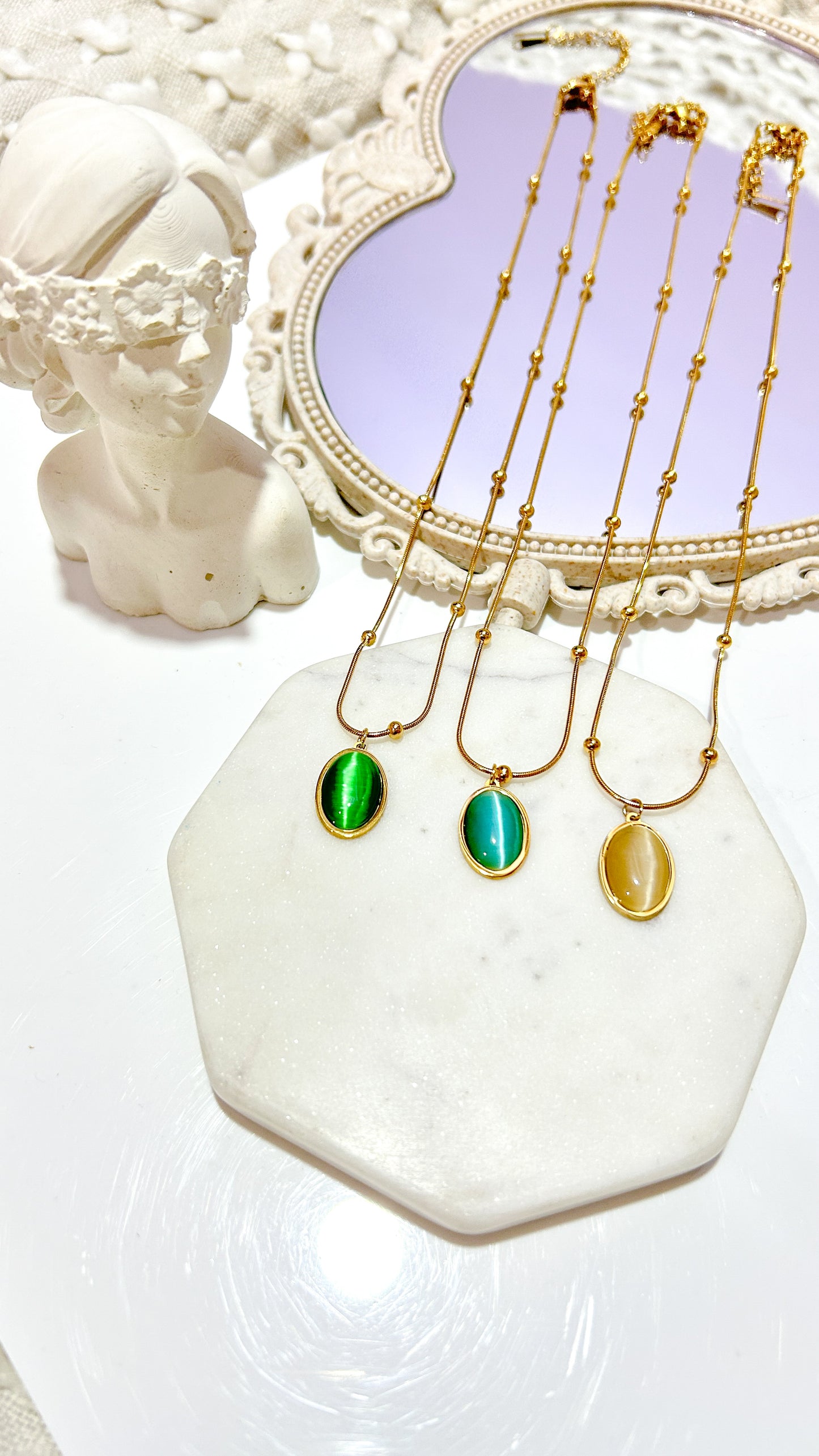 Stone necklace