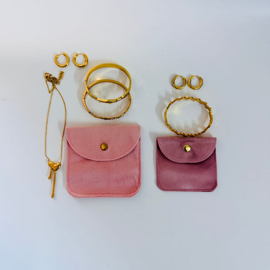 Jewellery storage gift pouch