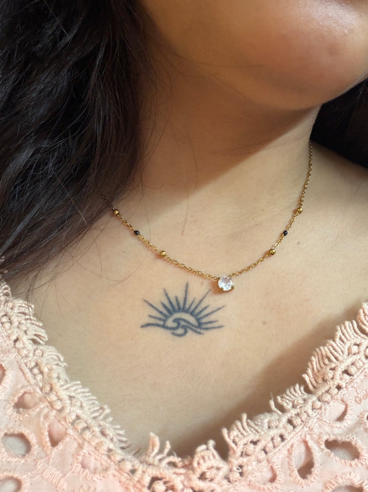 Solitaire mangalsutra