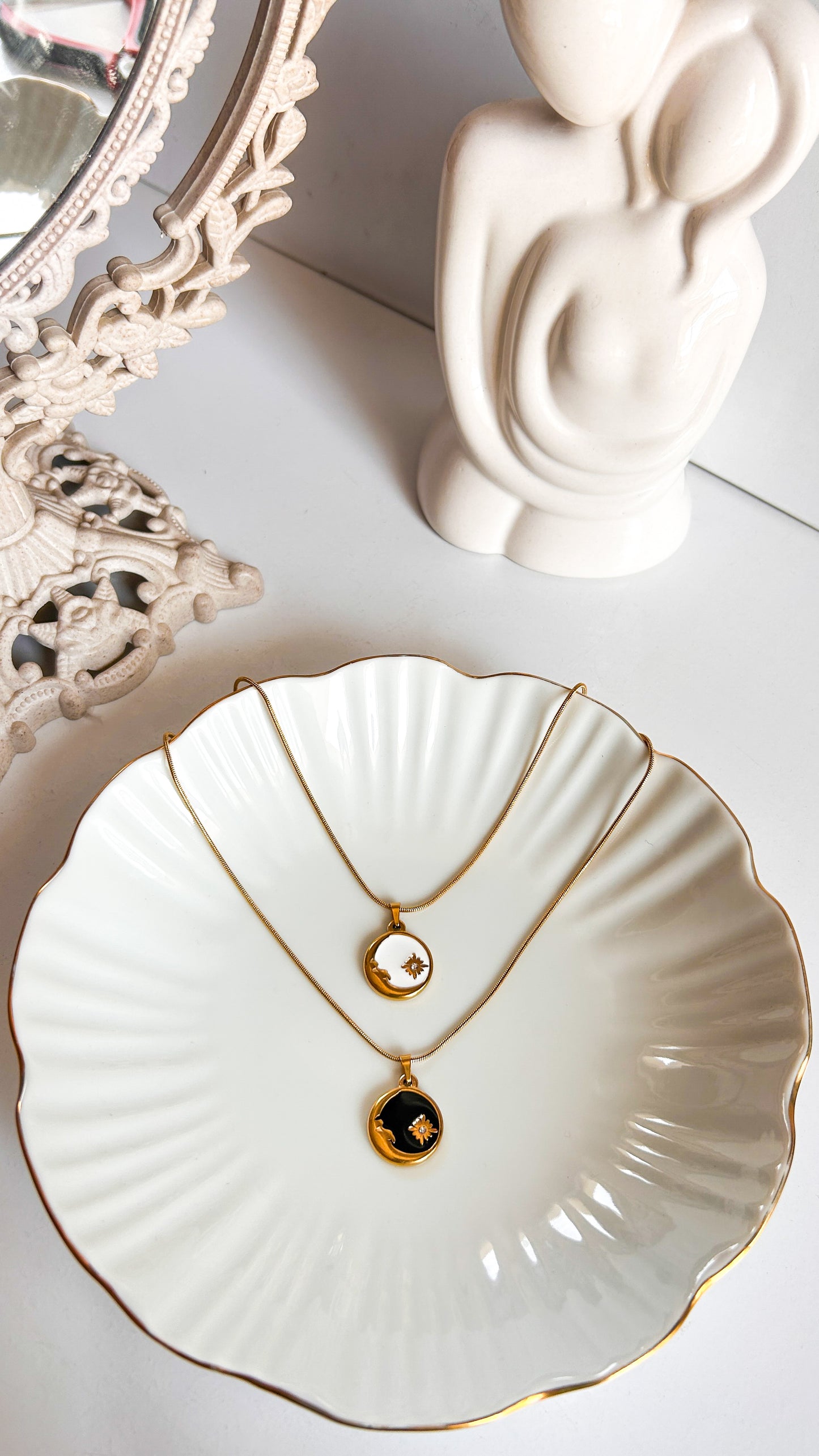 The Sun Moon neckalce