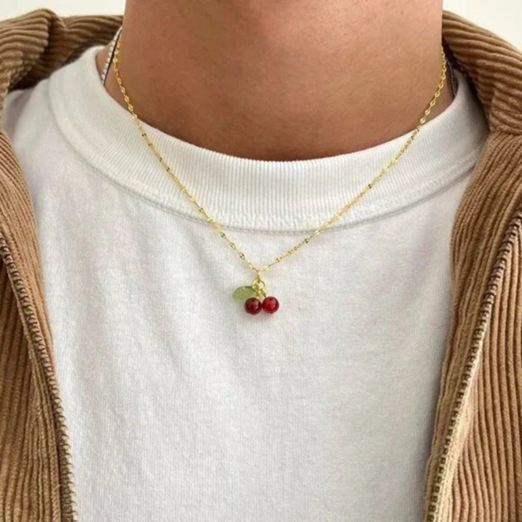 Viral Cherry necklace