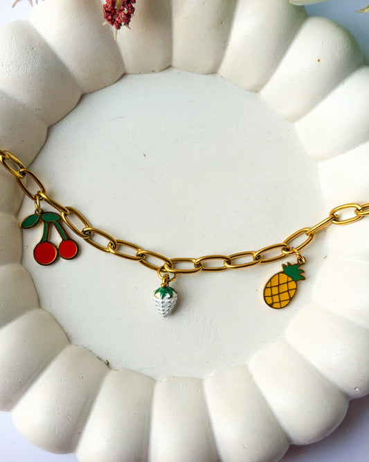 Fruity Charm bracelet