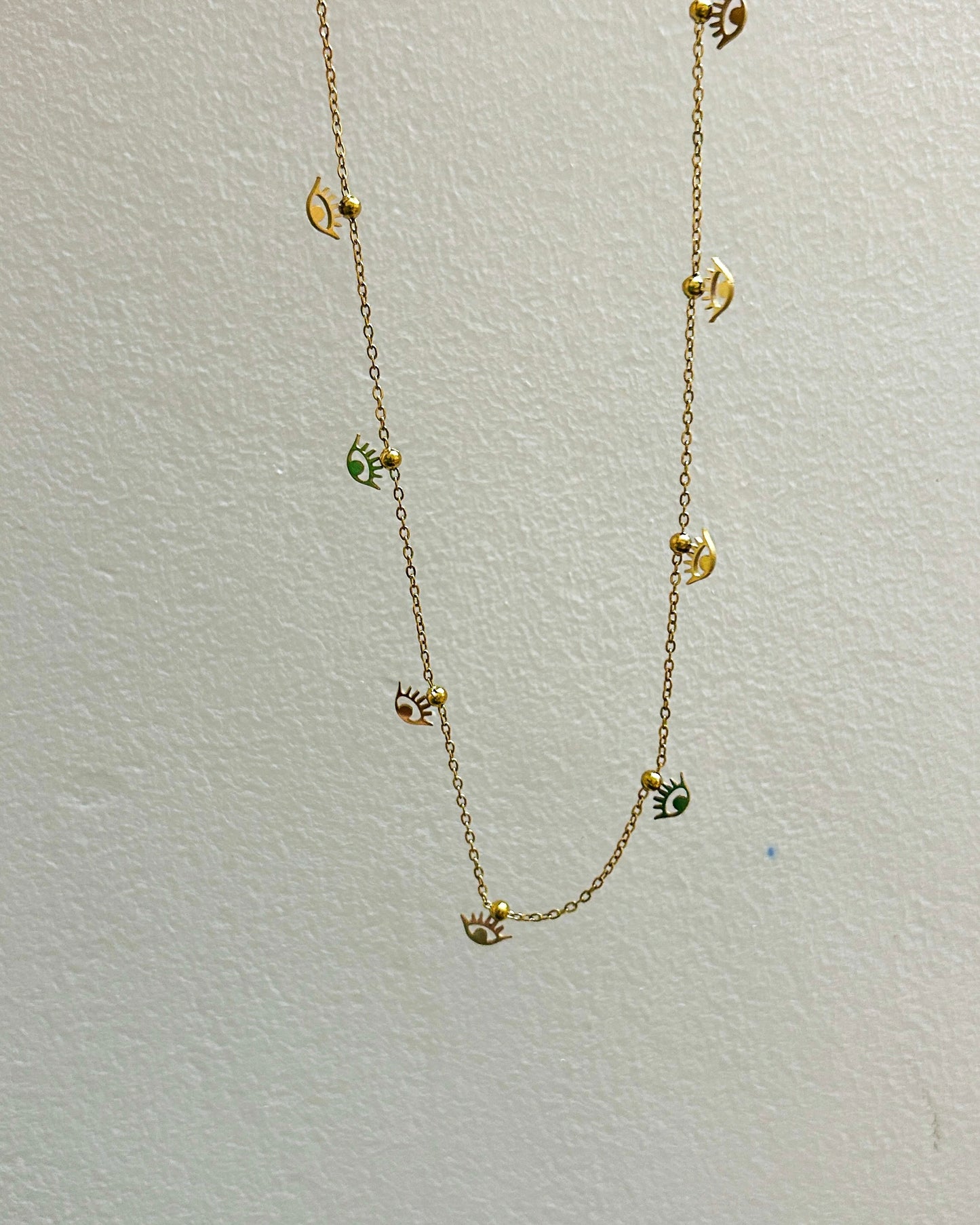 Evil eye waist chain