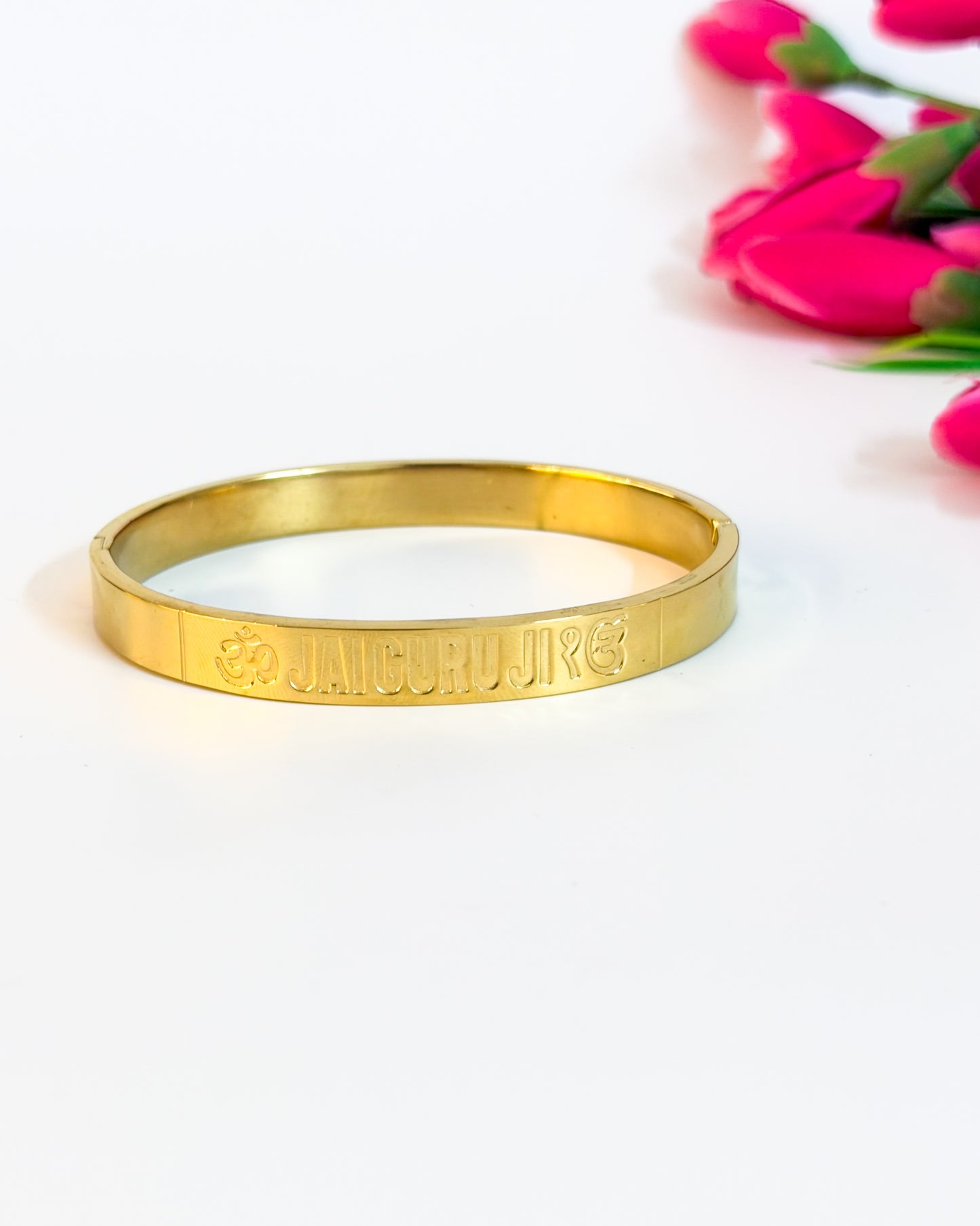 Jai Guruji bracelet ( size 2.6 to 2.10) a little bigger than usual
