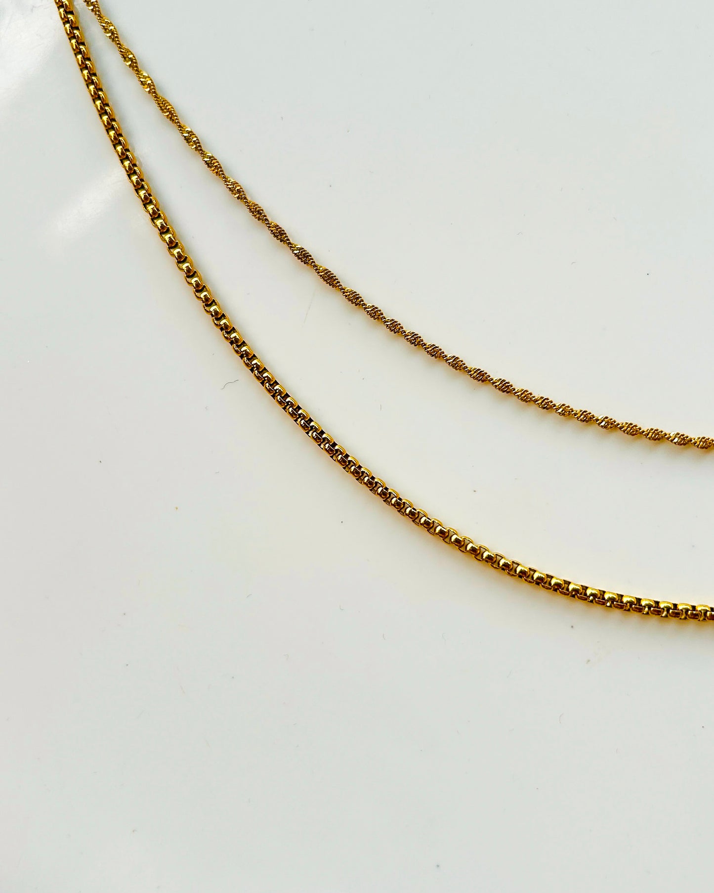 Layered waist chain