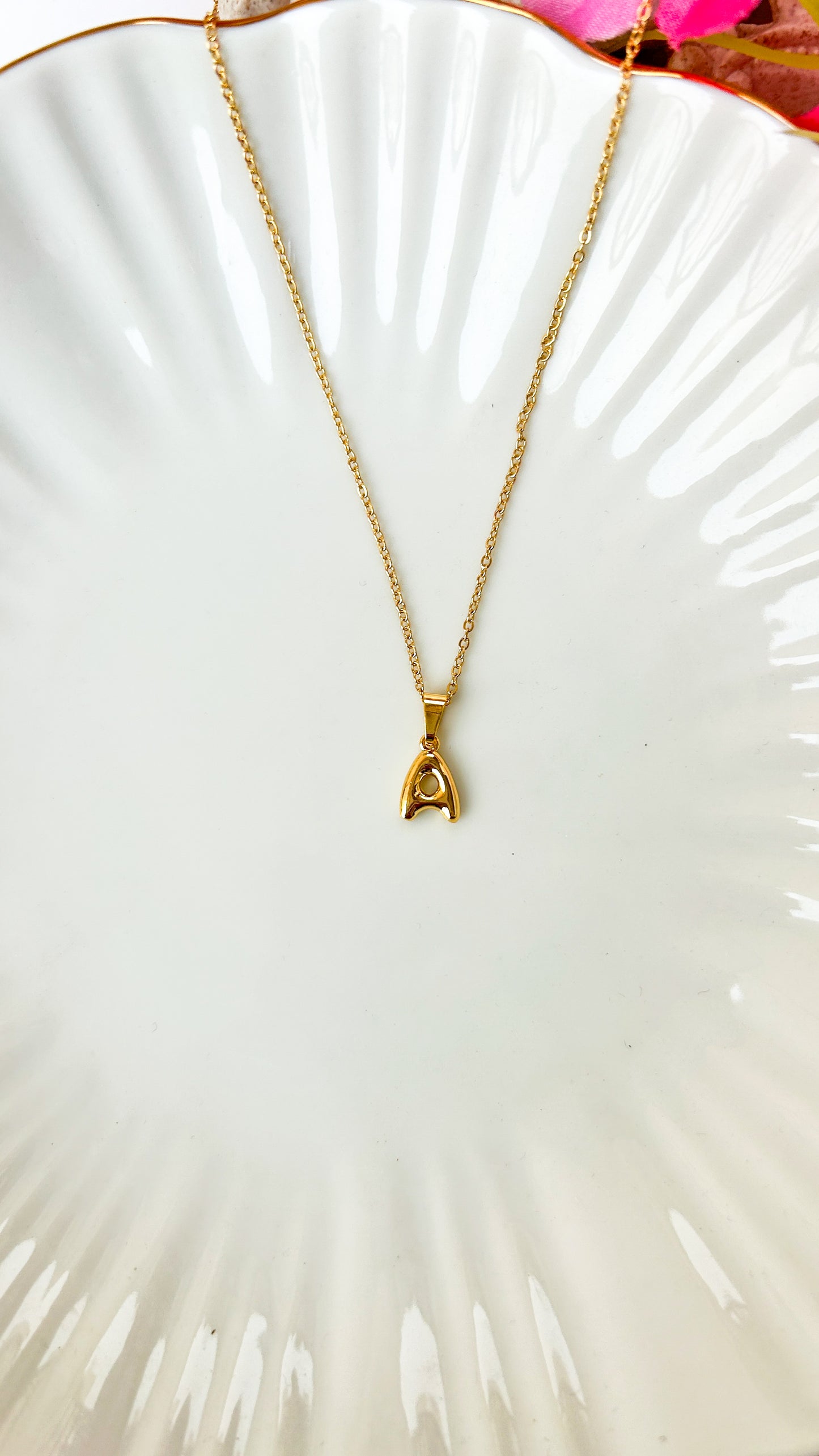 Initial charm necklaces Mini