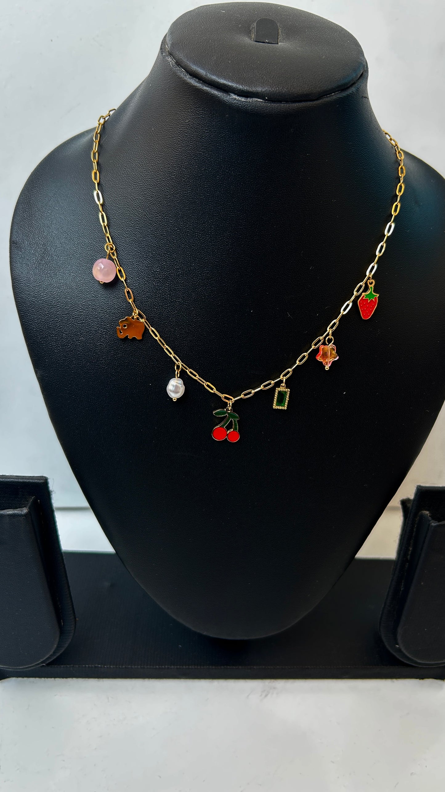 All things cute charm necklace