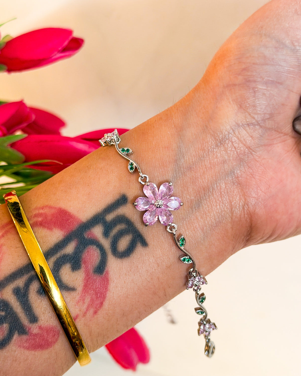 Viral Cherry blossom bracelet