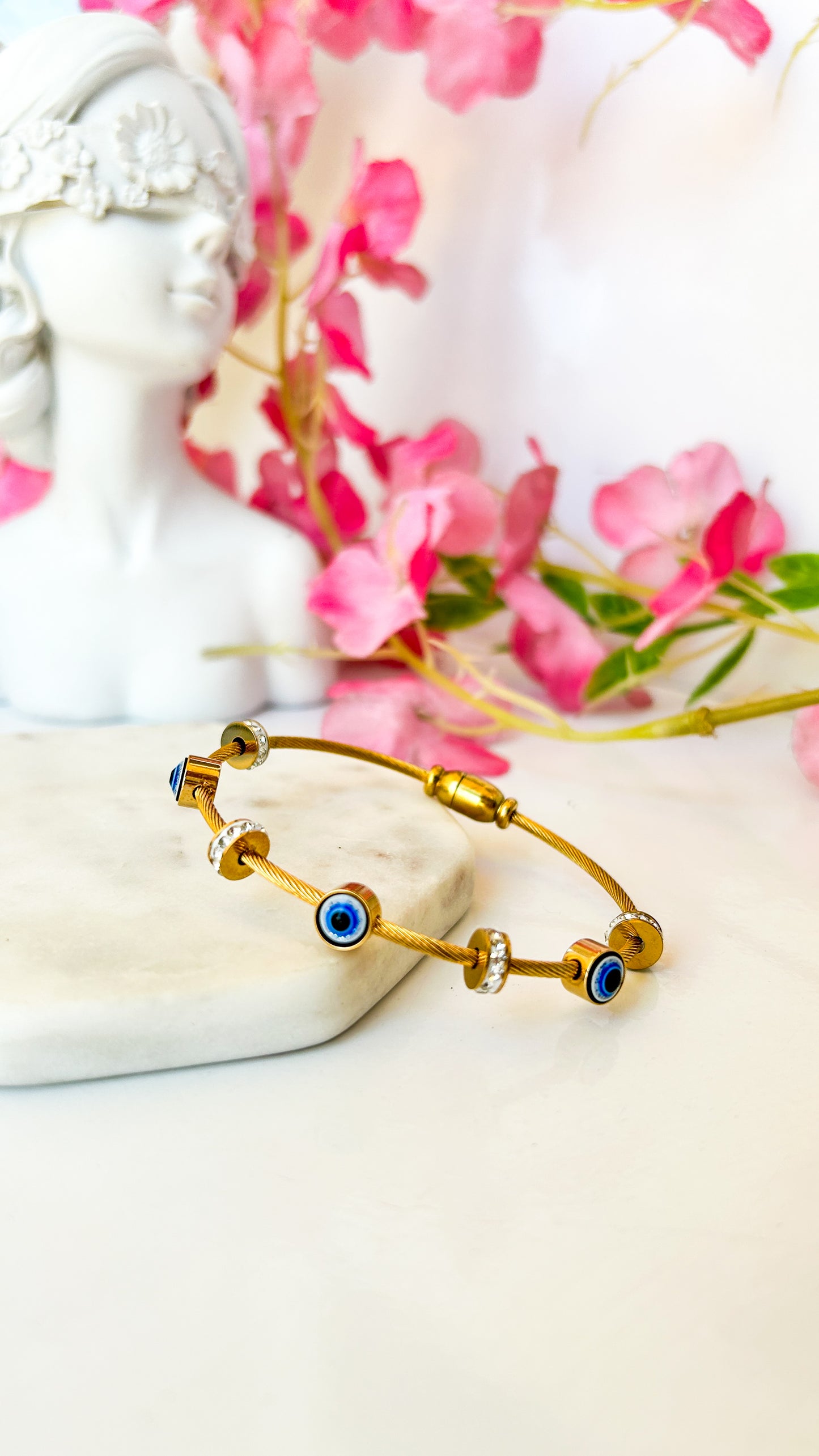 Evil eye bracelet