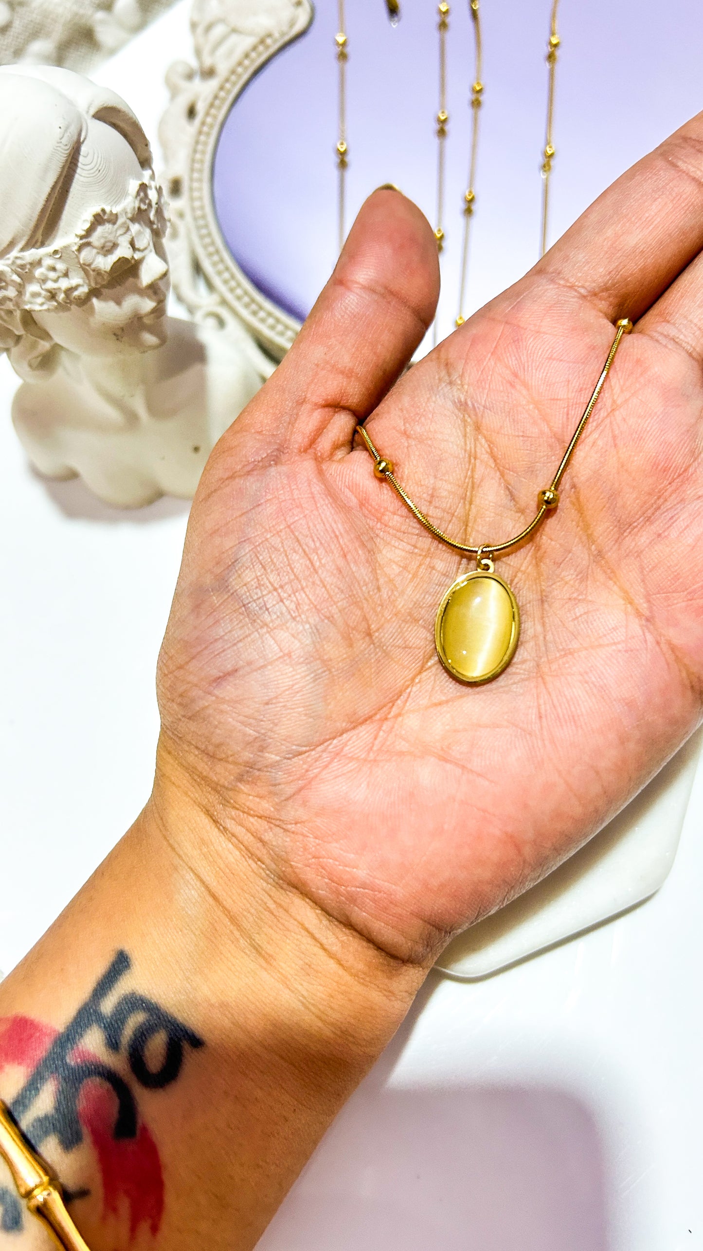 Stone necklace