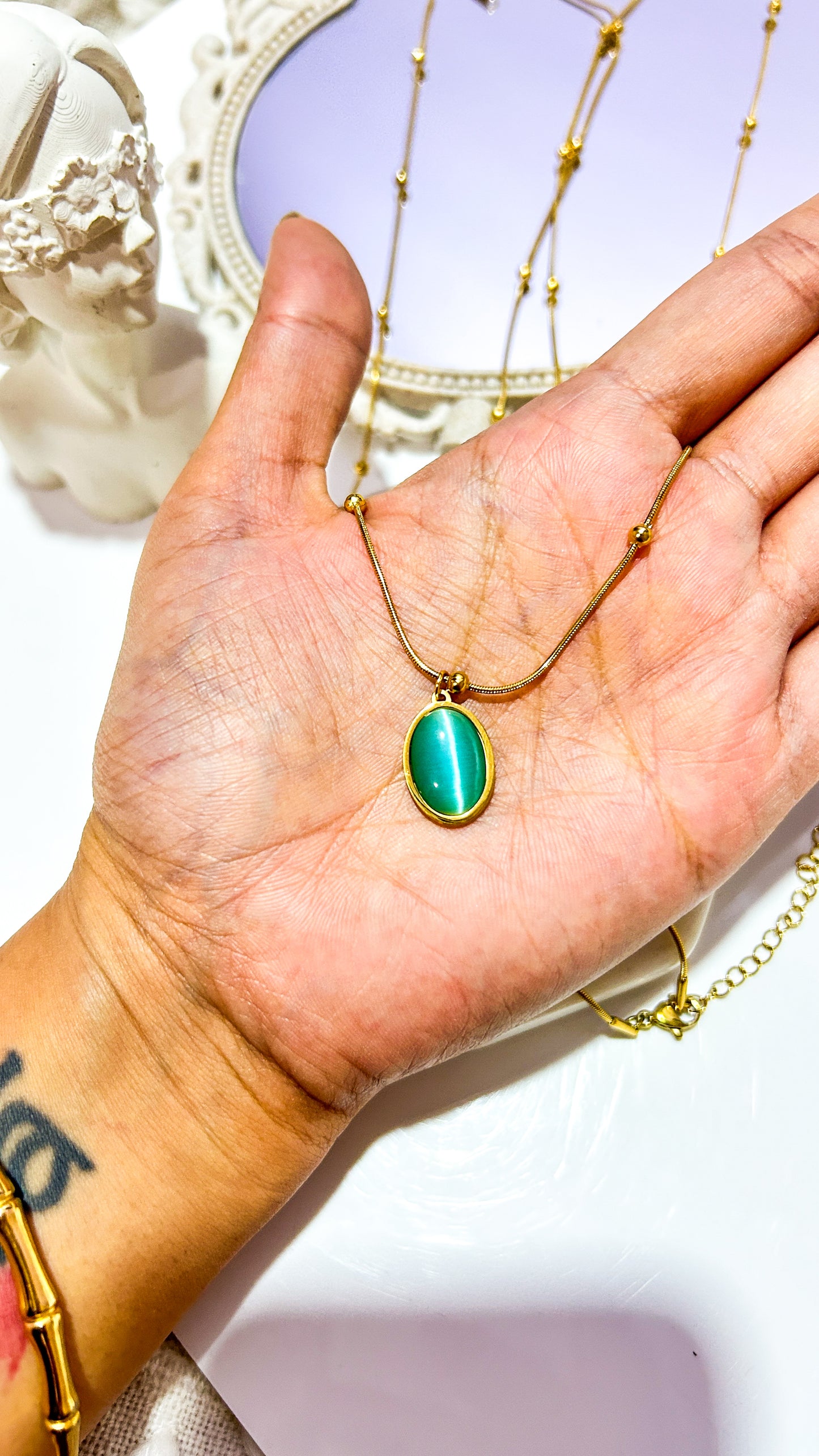Stone necklace