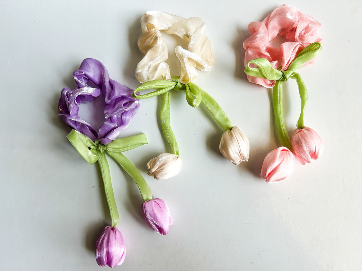 Tulip scrunchie