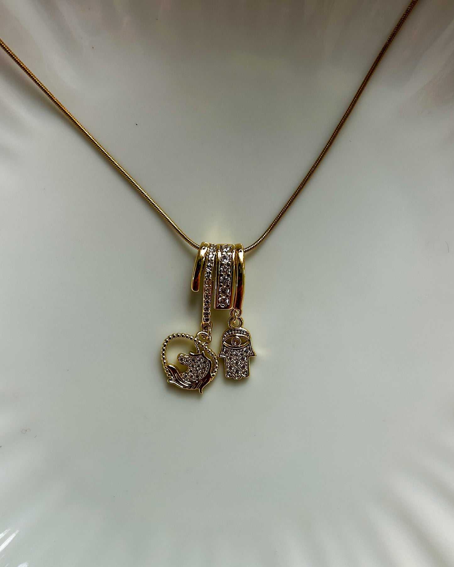 Unicorn charm necklace