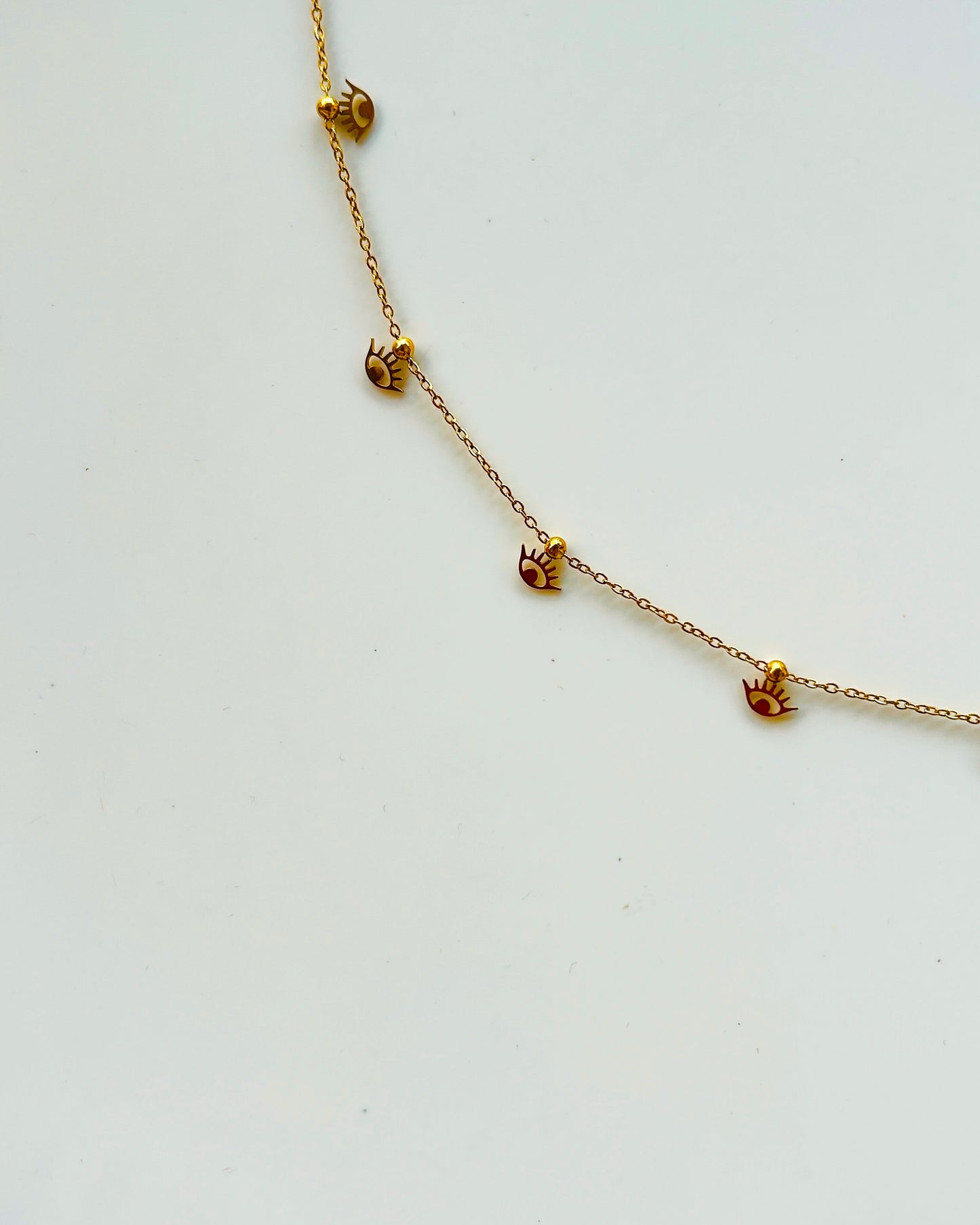 Evil eye waist chain