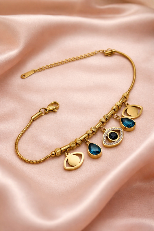 Viral evil eye bracelet