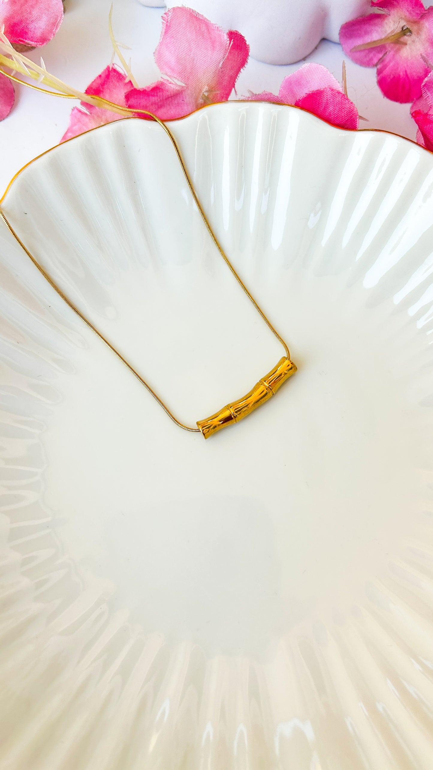Bamboo necklace