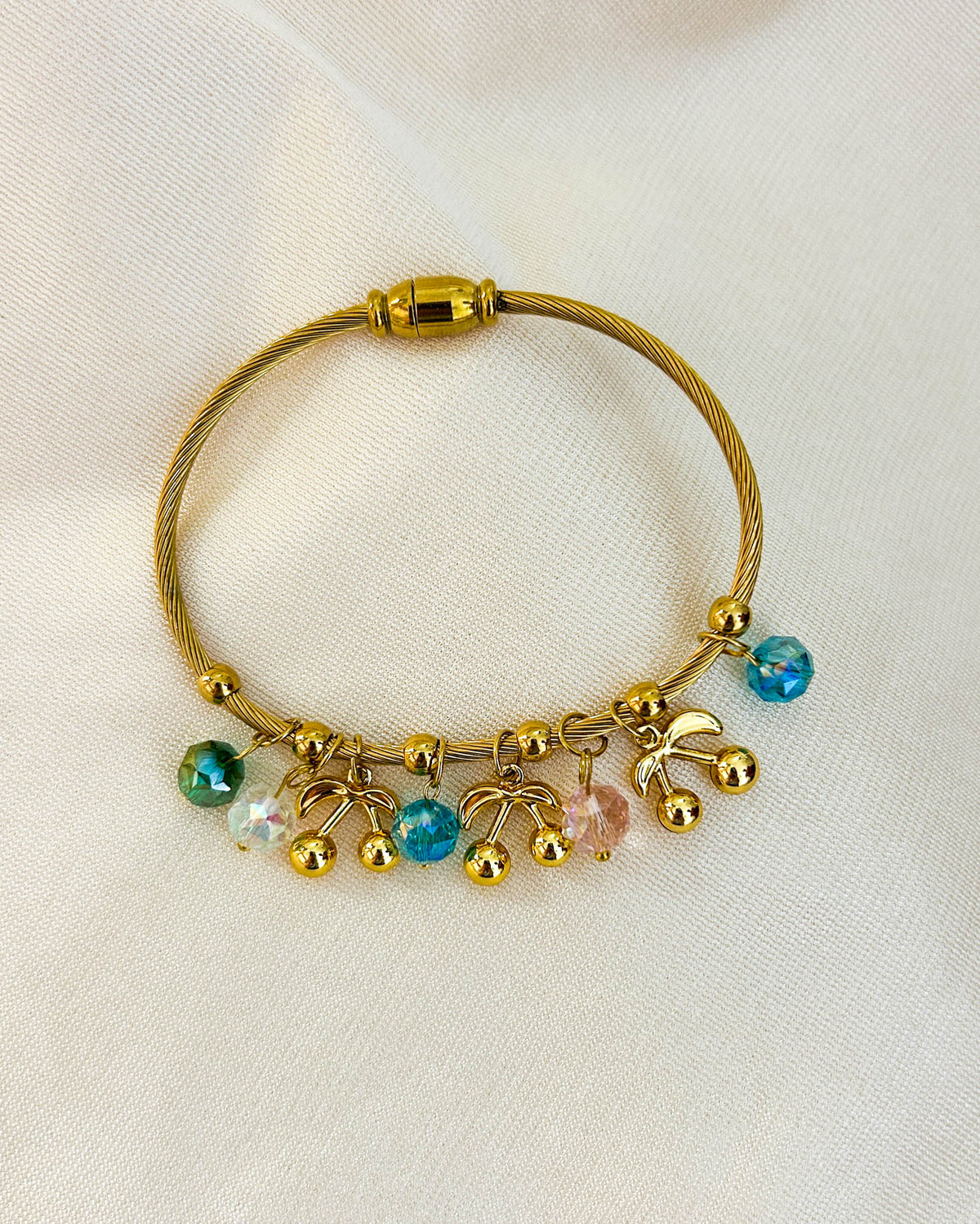 Magnetic charm bracelets cherry