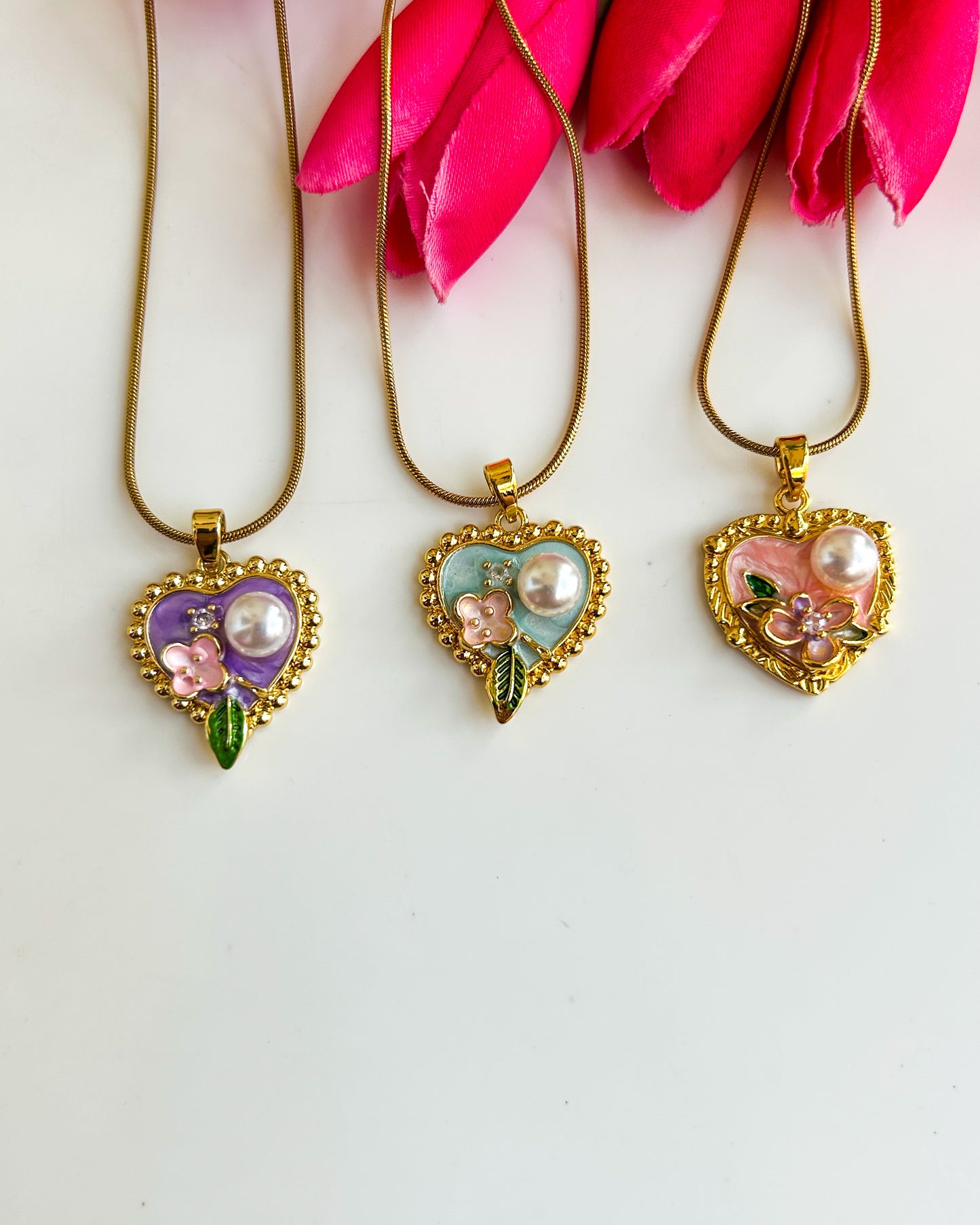 Vintage heart necklace