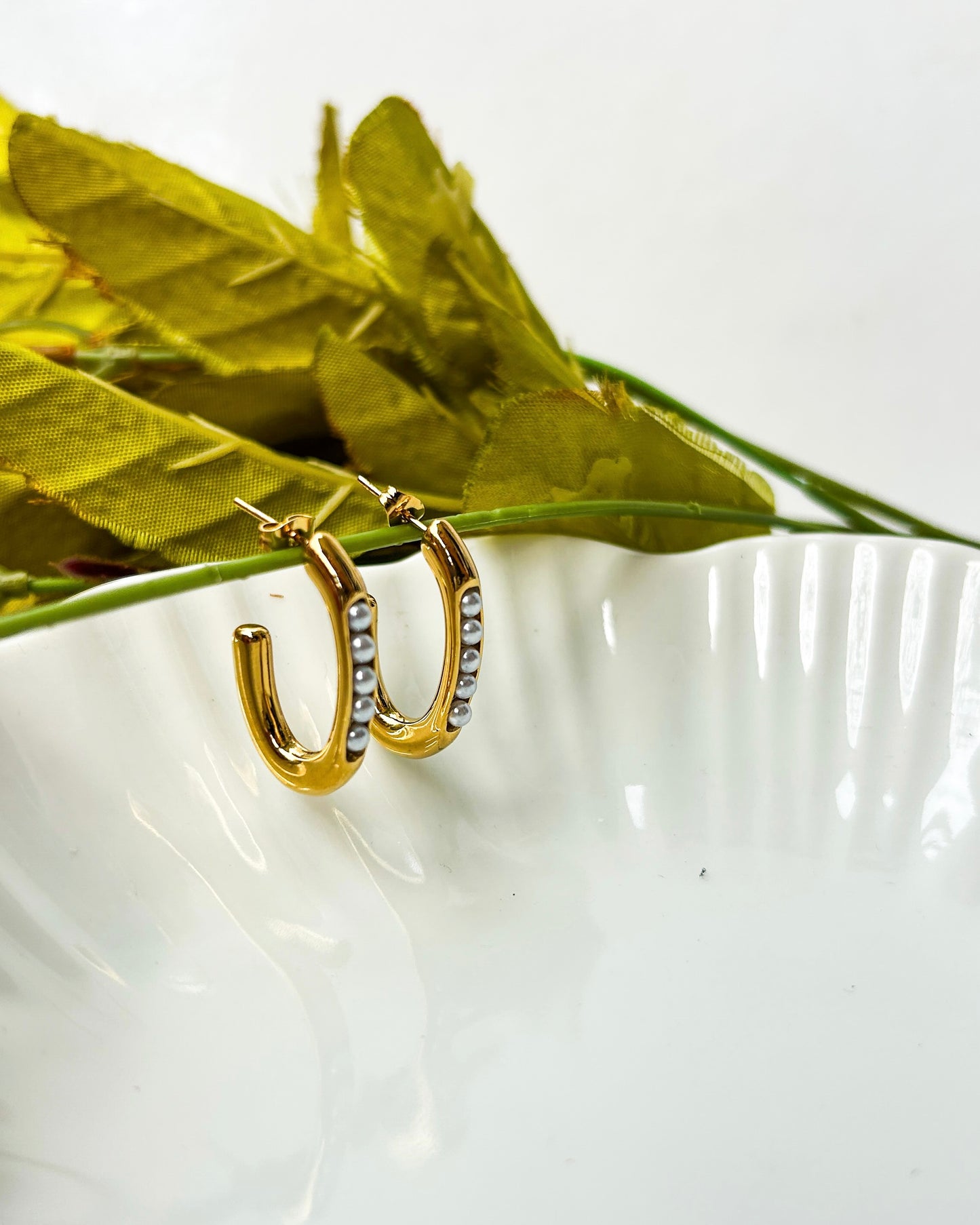 Luxe pearl earrings