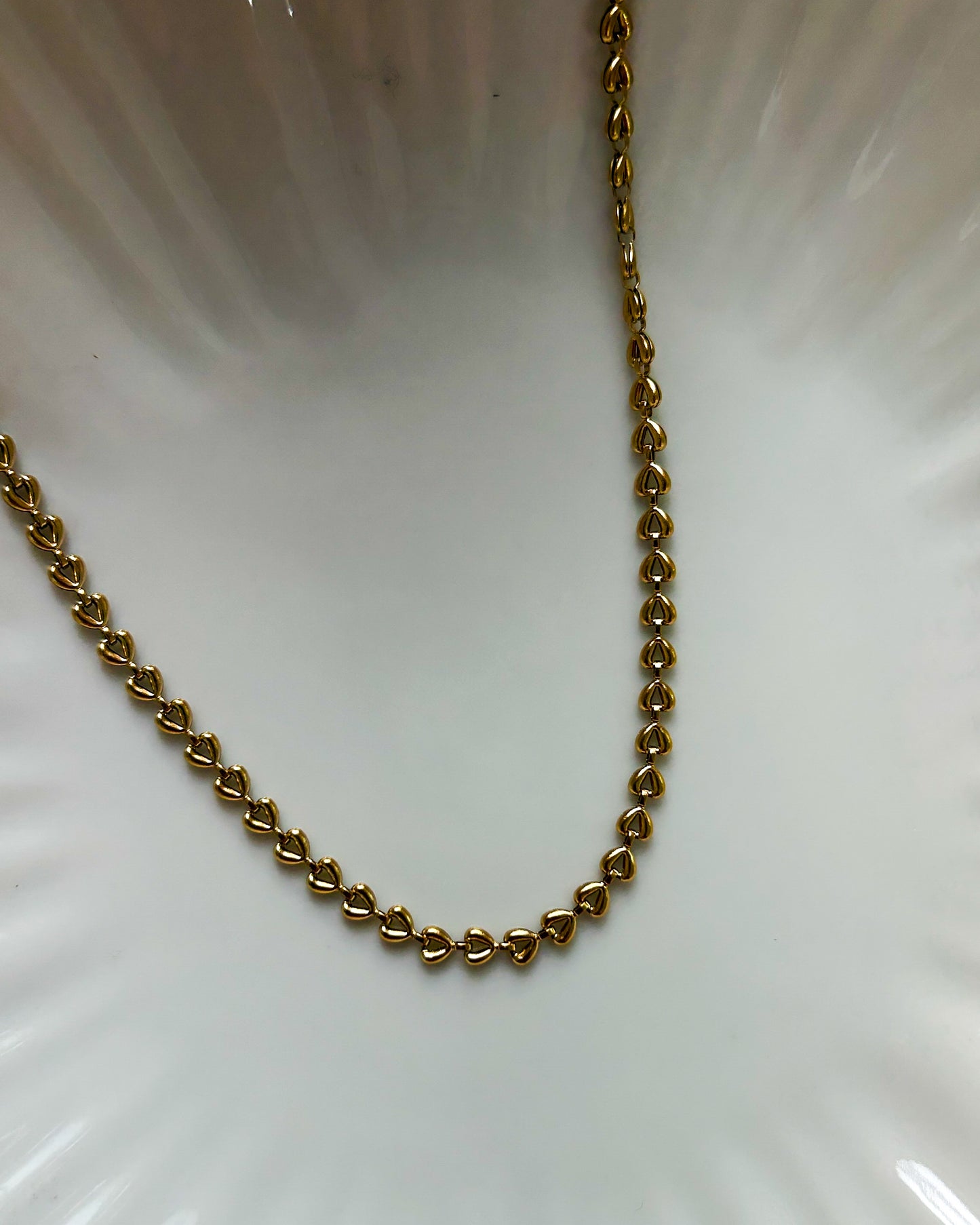 Heart link chain