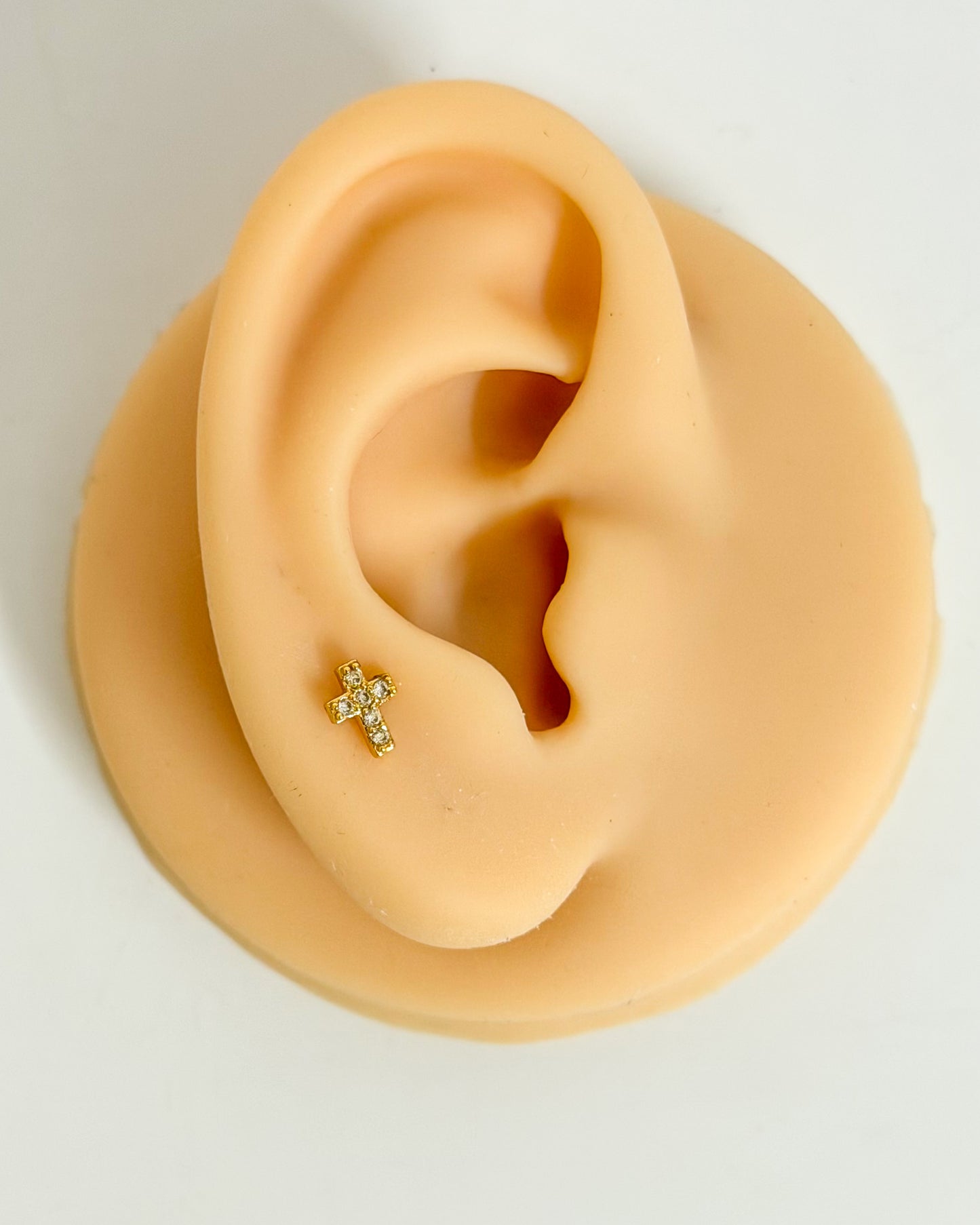 Mini cross ballback studs