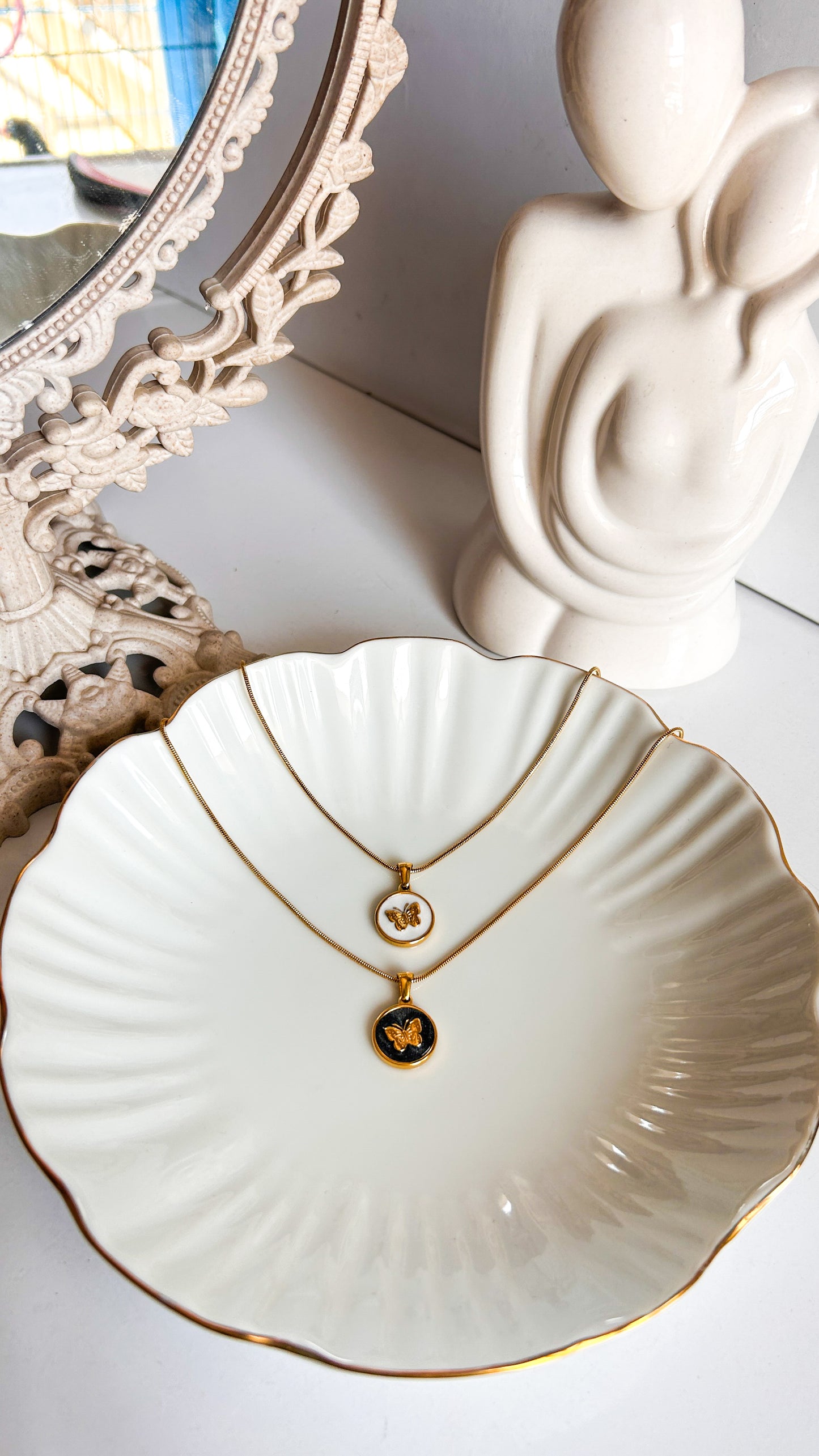 The butterfly necklace