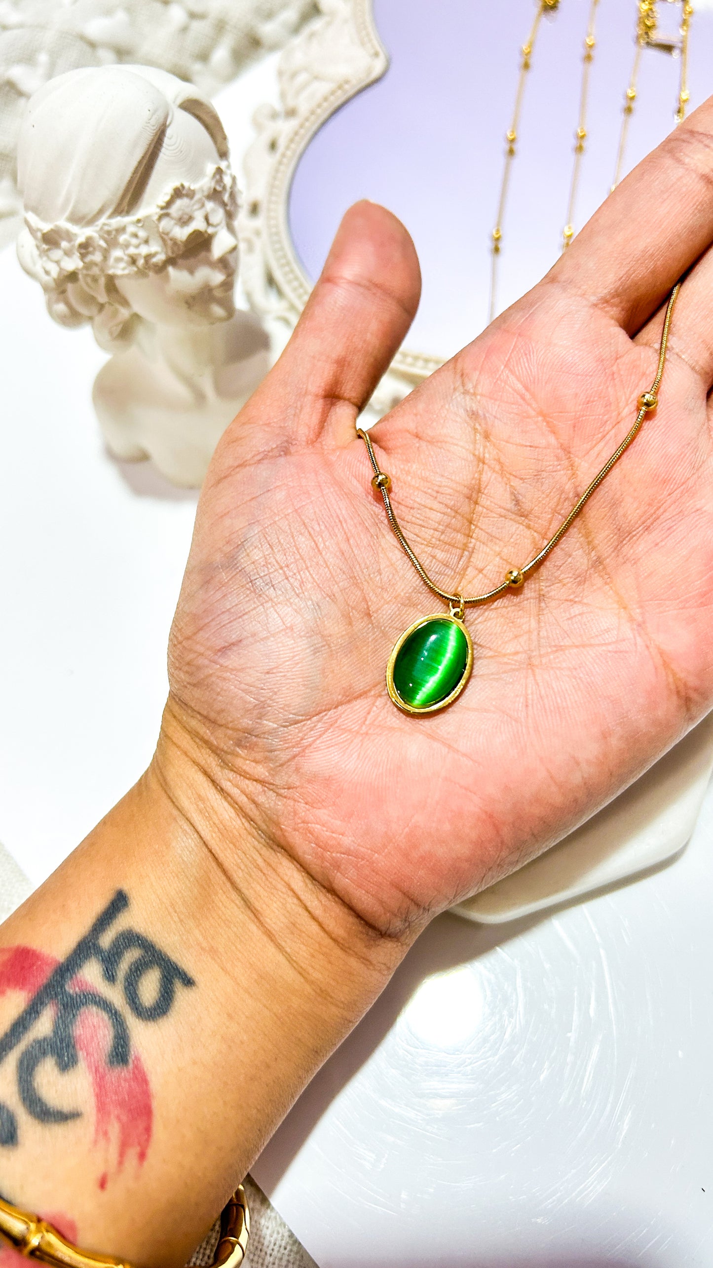 Stone necklace