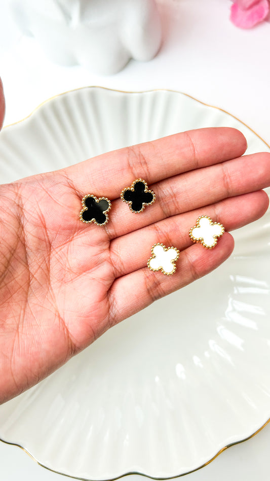 Clover studs- van cleef studs