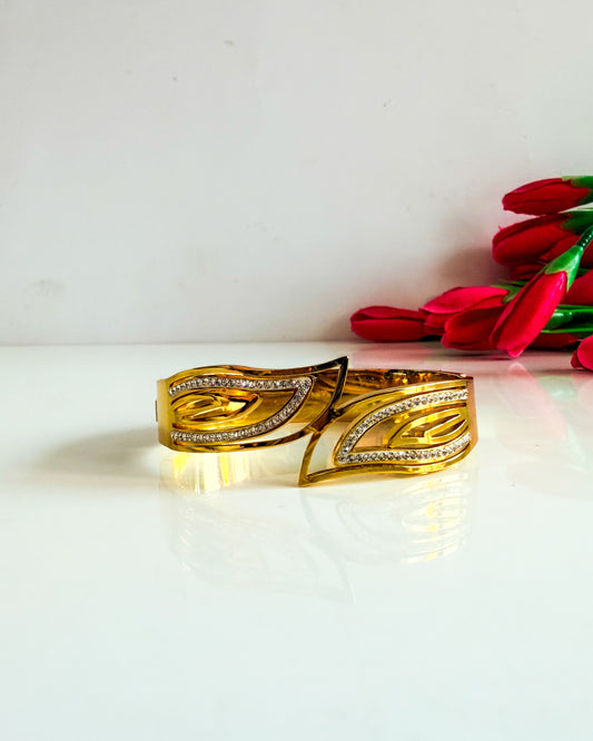 LEAFY thin wrist / baby size bracelet