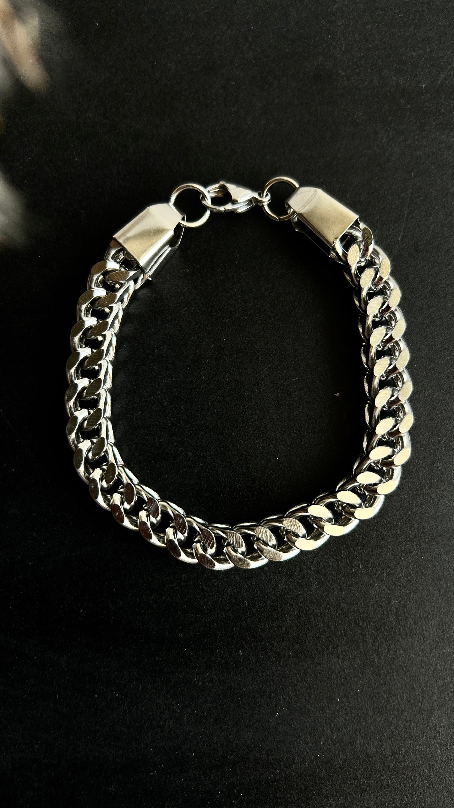 Cuban link chain bracelet- thick