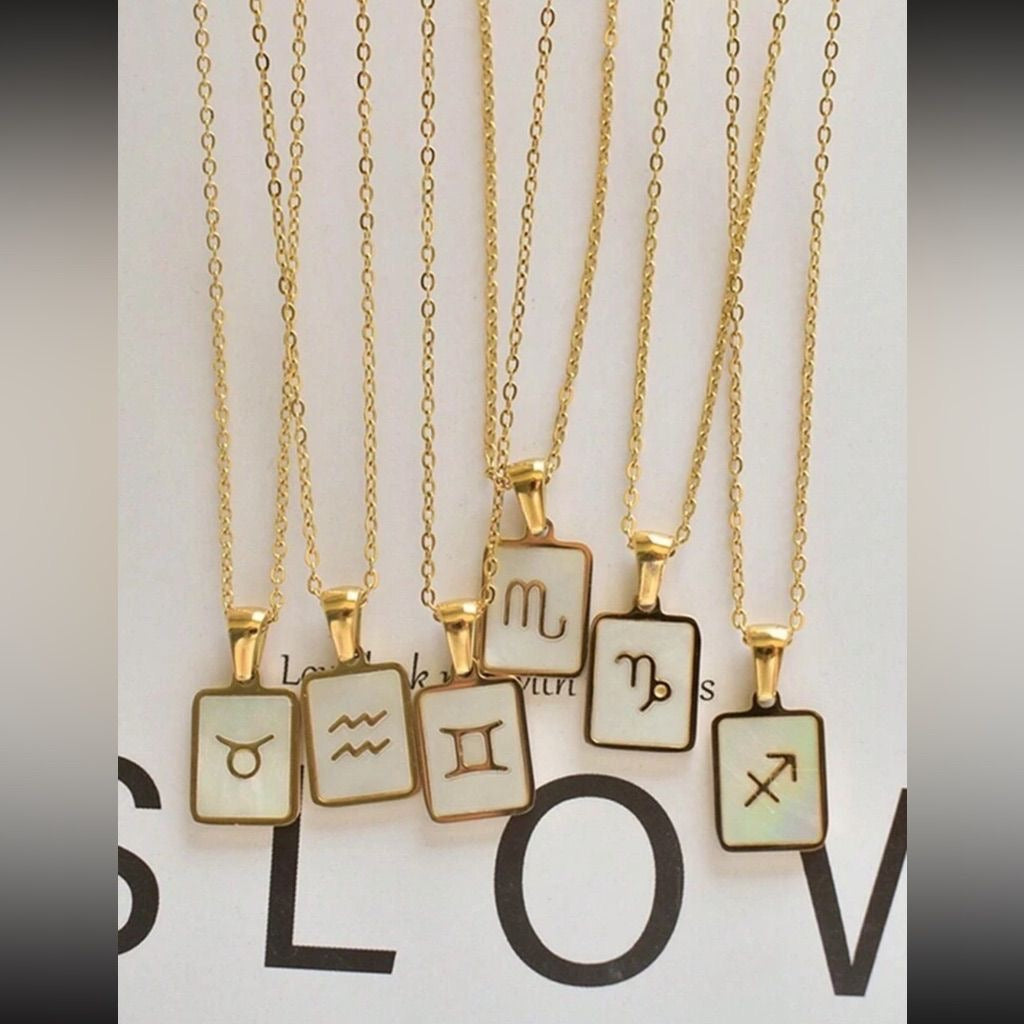 Zodiac necklaces