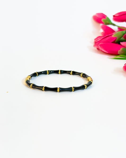 Evil eye bamboo bracelet