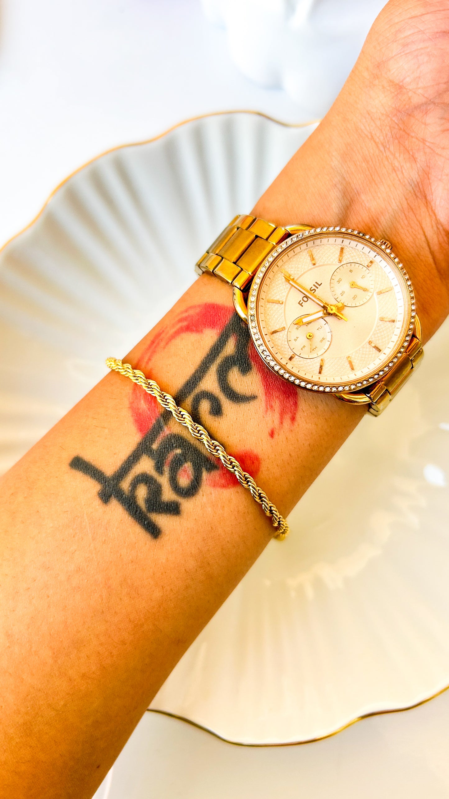 Rope chain bracelet