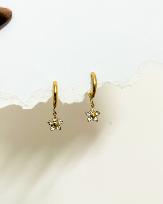 white floral huggies