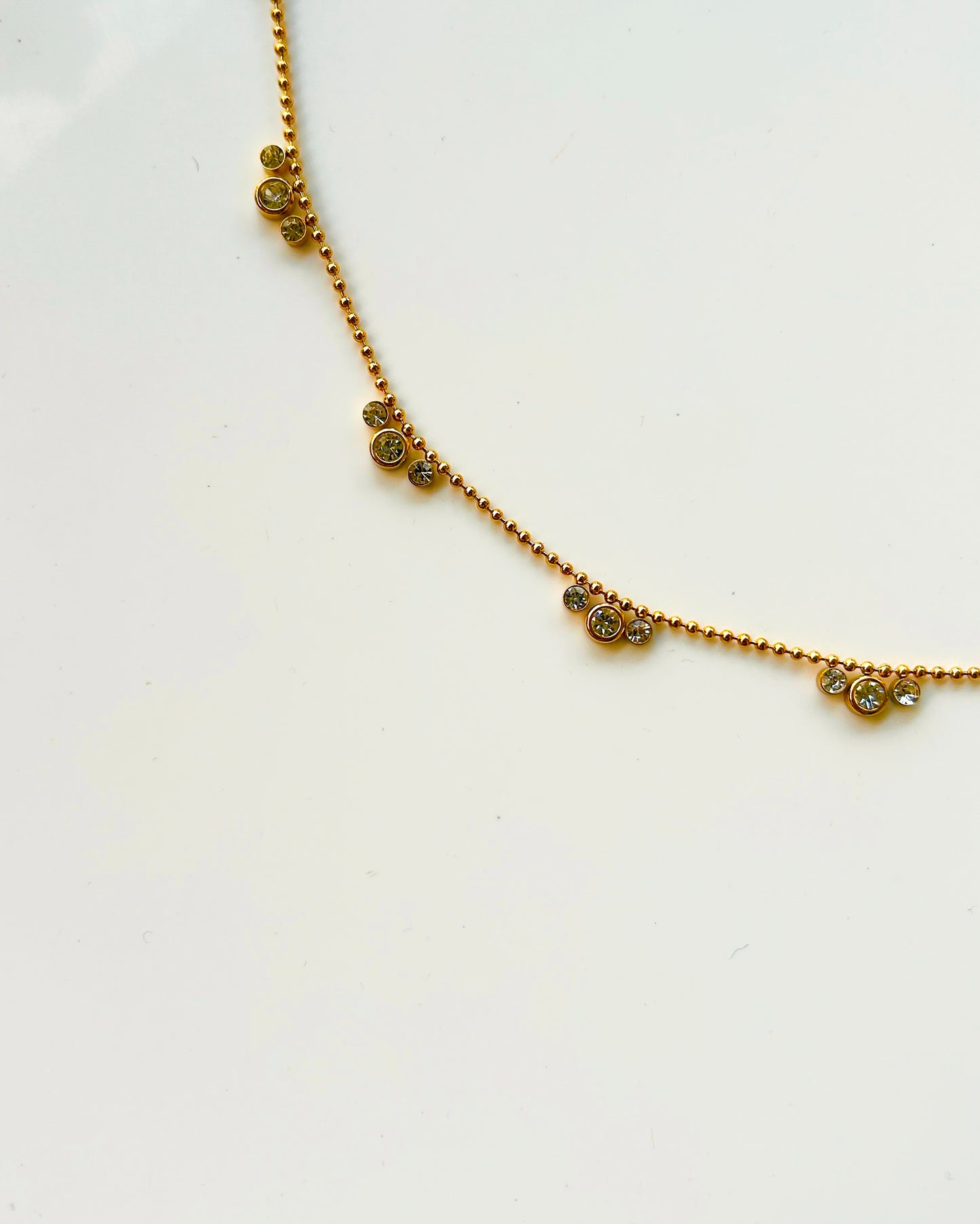 3 stone waist chain