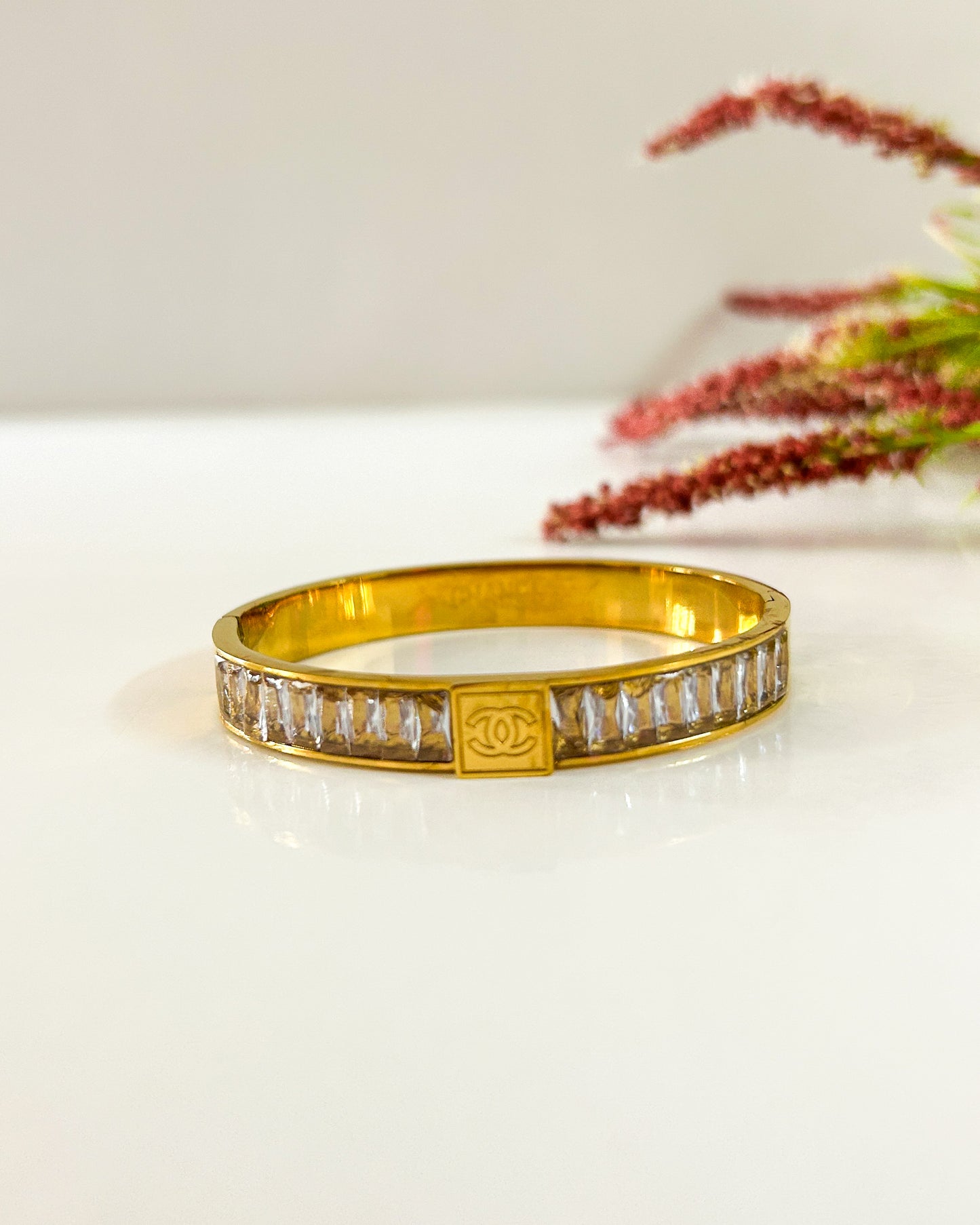 Chanel thin wrist bracelet