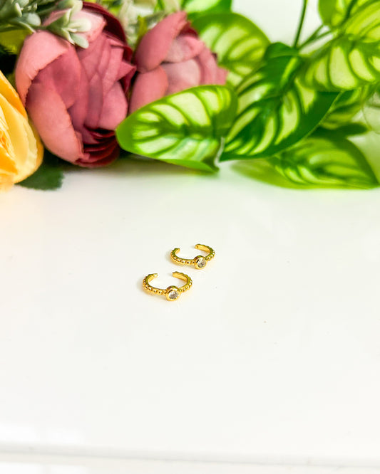 mini stone no piercing Earcuffs