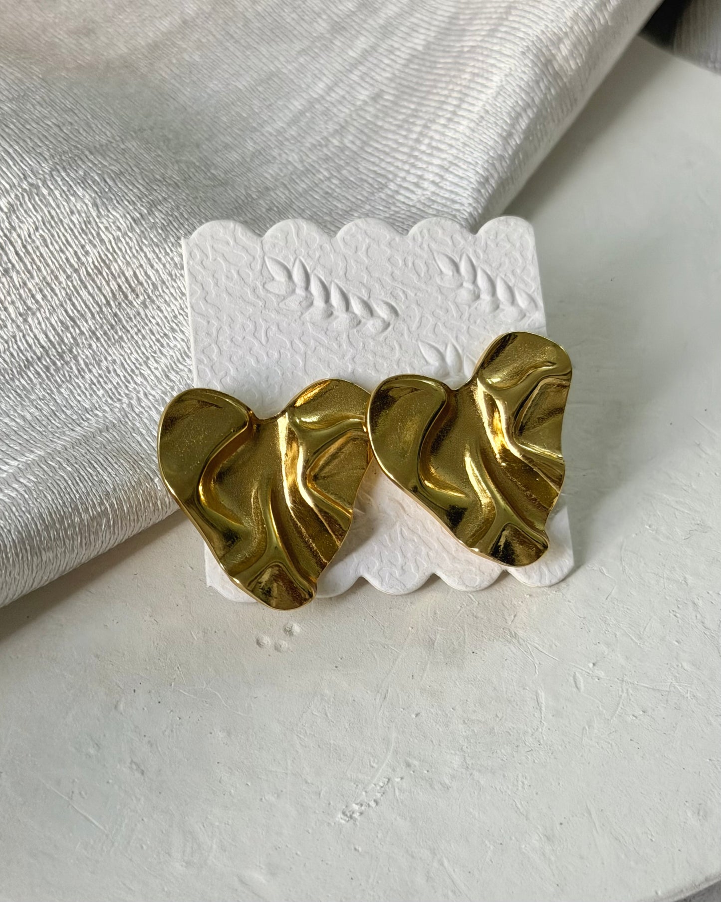 Heart 3 Statement Earrings