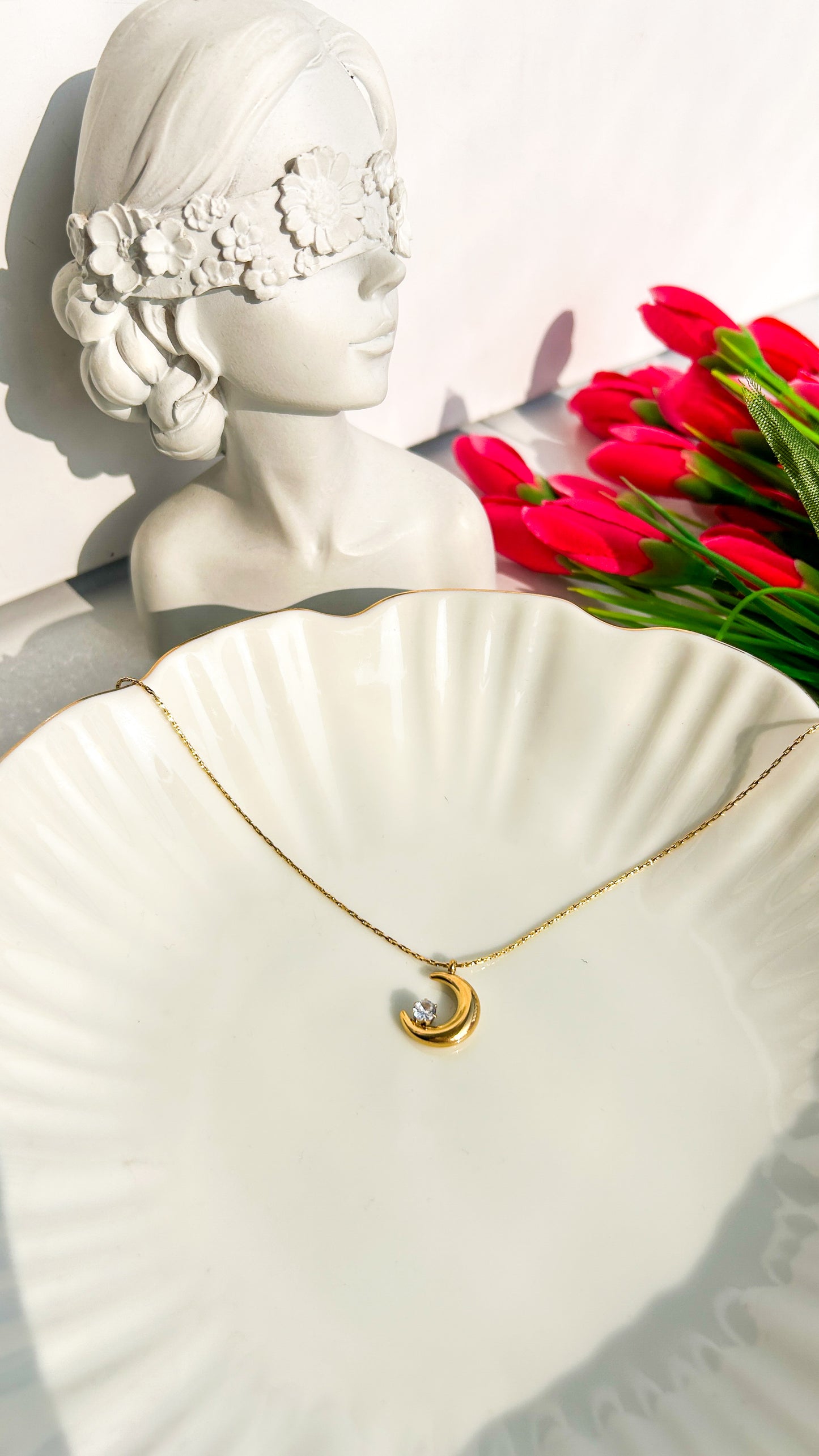 Moon necklace