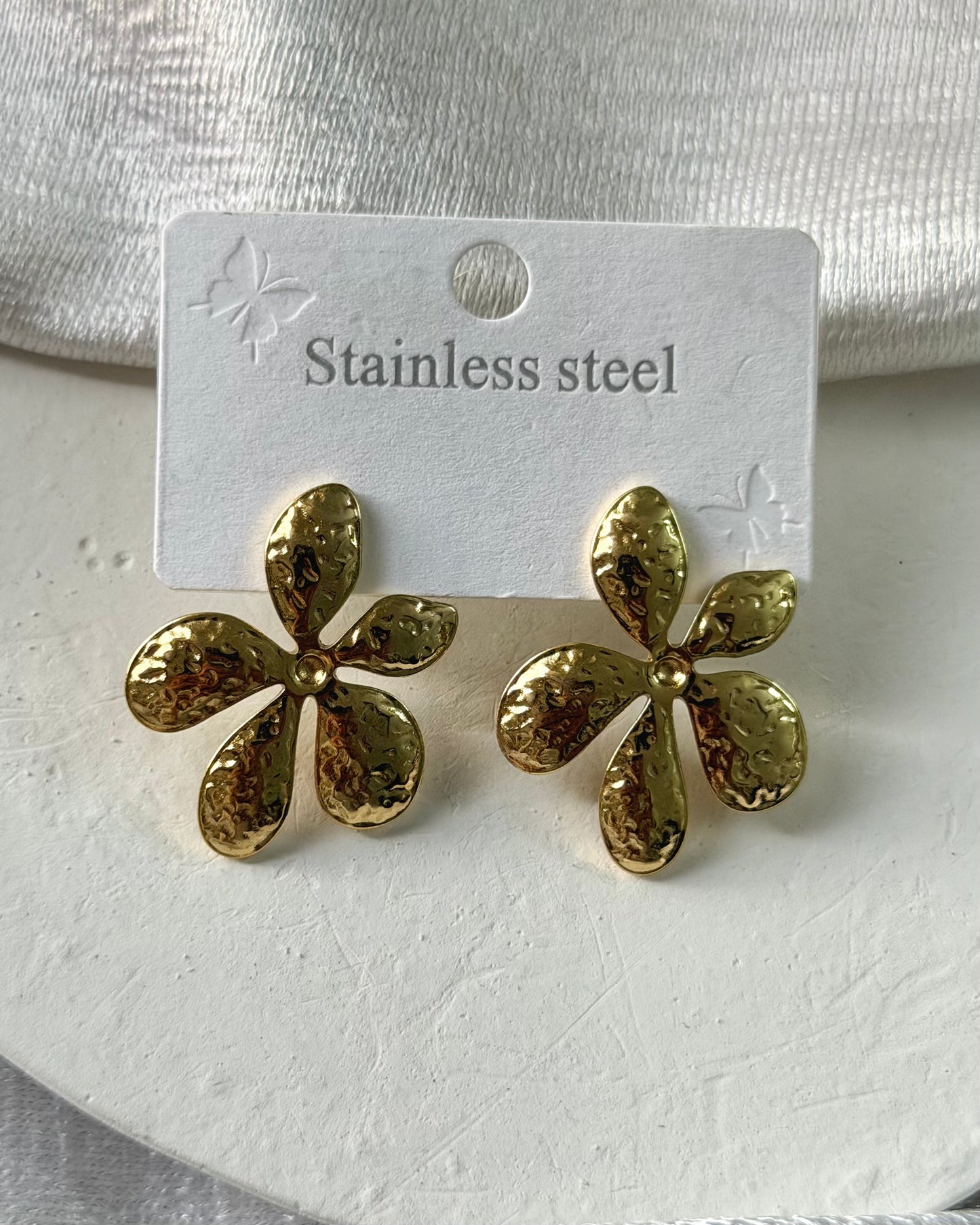 Flower 2 Statement Earrings