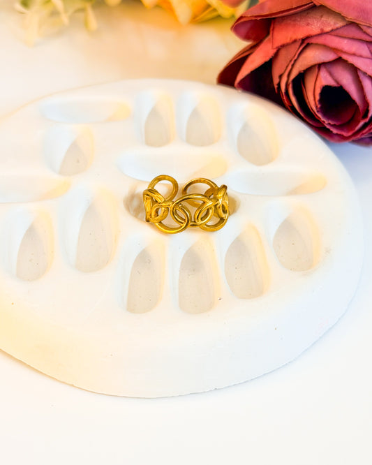 Chain reaction Adjustable ring