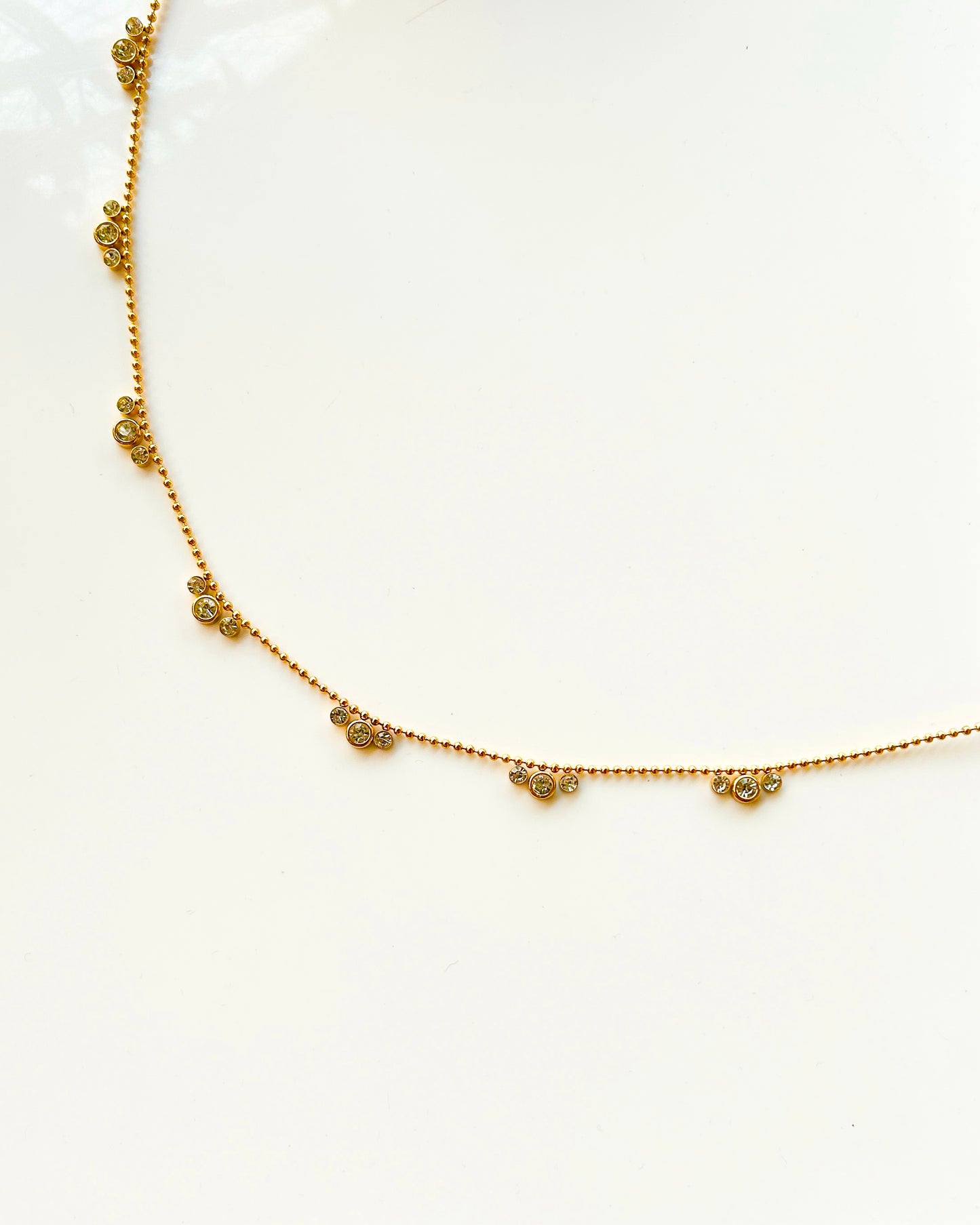 3 stone waist chain