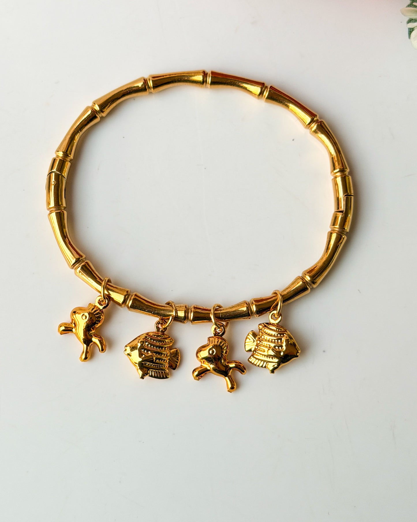 Ocean charm bracelet